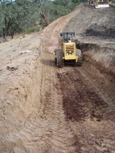 Yellow loader working on soil — Santa Rosa, CA — Reese & Associates