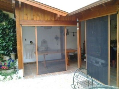 porte finestre con zanzariere integrate