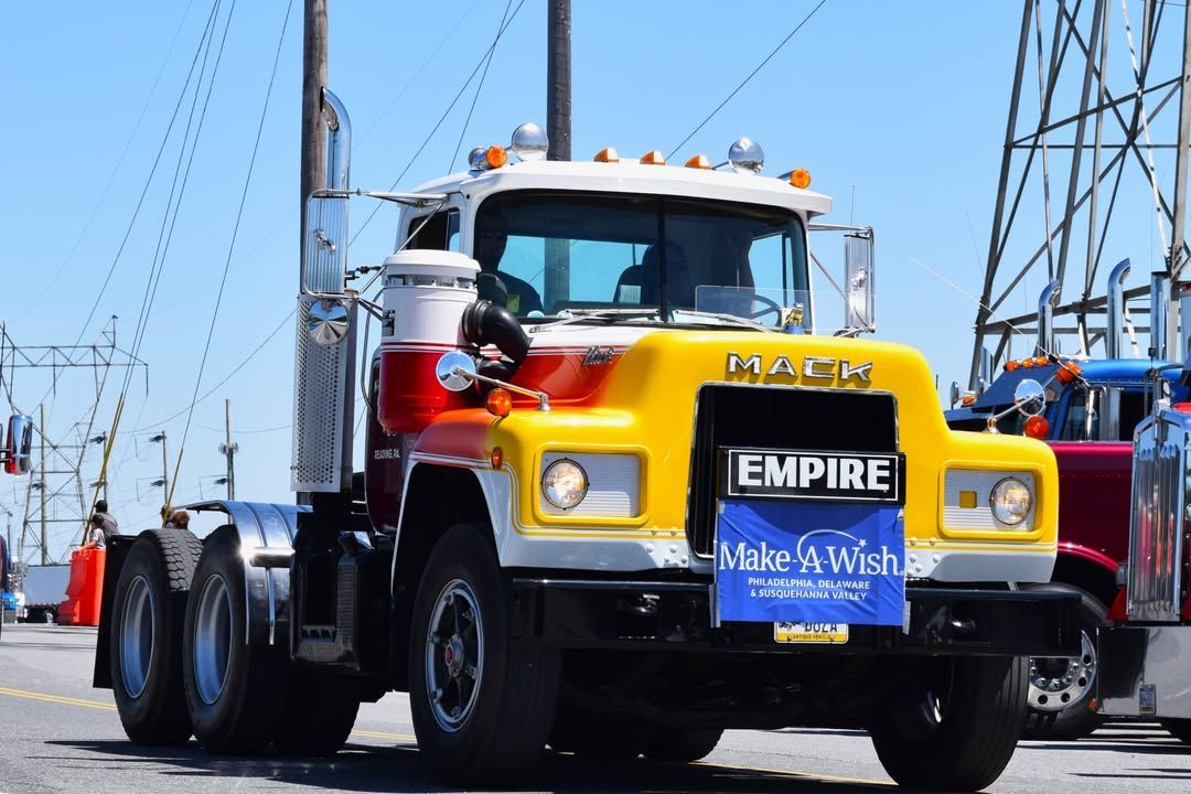 DVC brought Empire Group's 1972 Mack truck to the Mother's Day Convoy. 