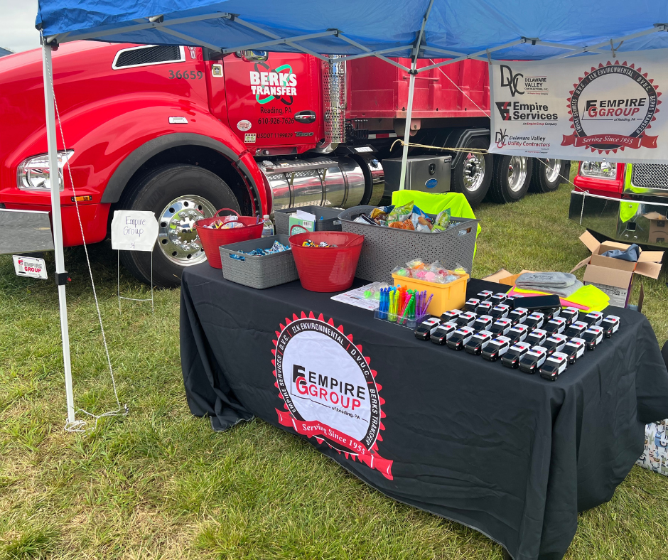 Empire Group table at National Night Out 2024.