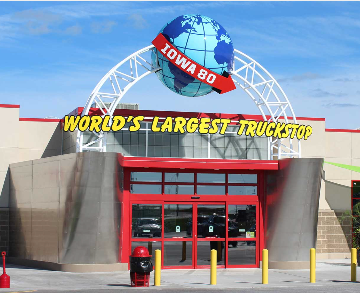 IOWA 80 Truck Stop Sign