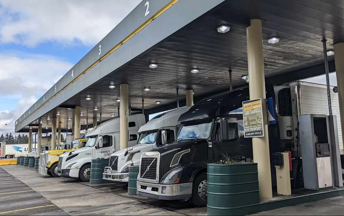 Jubitz's pumps for truckers