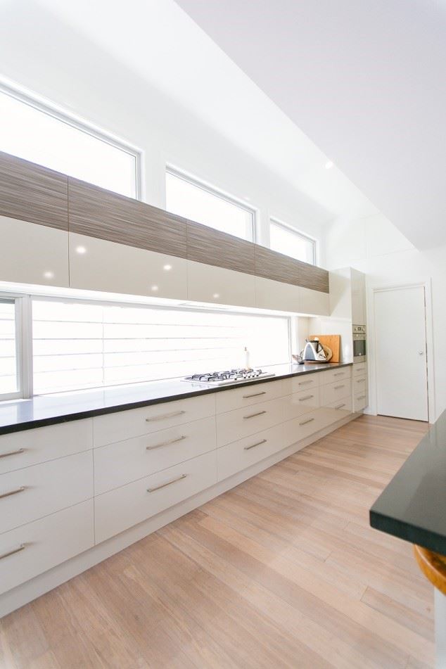 New Luxury Home With White Cabinetry And Vinyl Floors  — Flooring Supply & Installation In Port Macquarie, NSW
