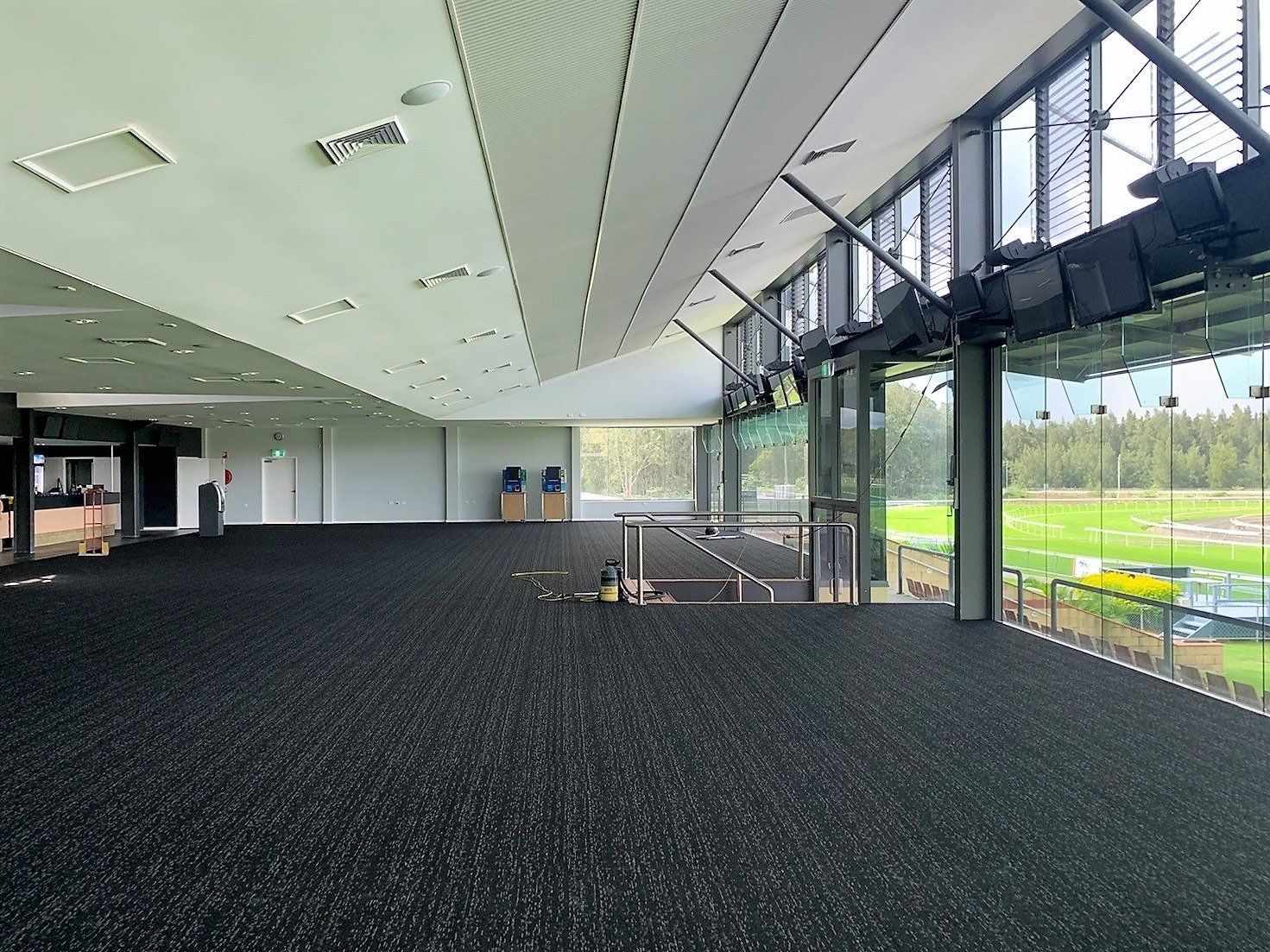 Carpeted Office Floor — Flooring Supply & Installation In Port Macquarie, NSW