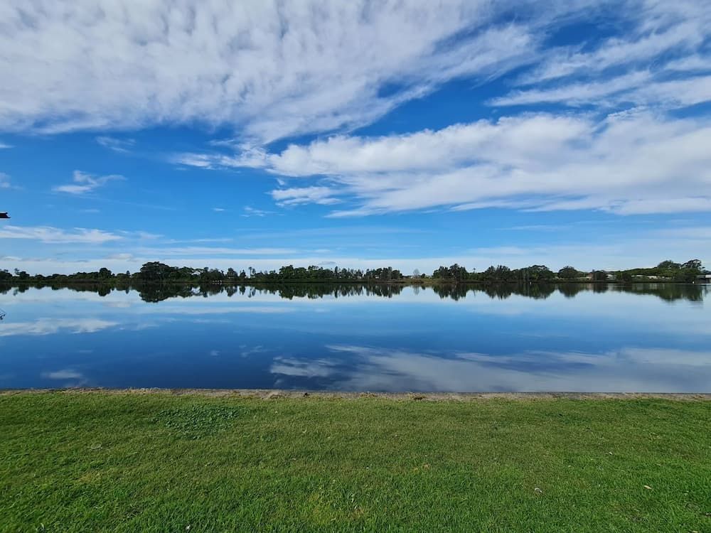 Sky Reflecting on the Lake — Flooring Supply & Installation In Port Macquarie, NSW