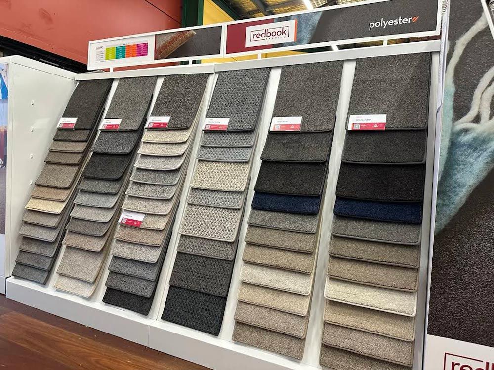 Display of Different Carpet Styles