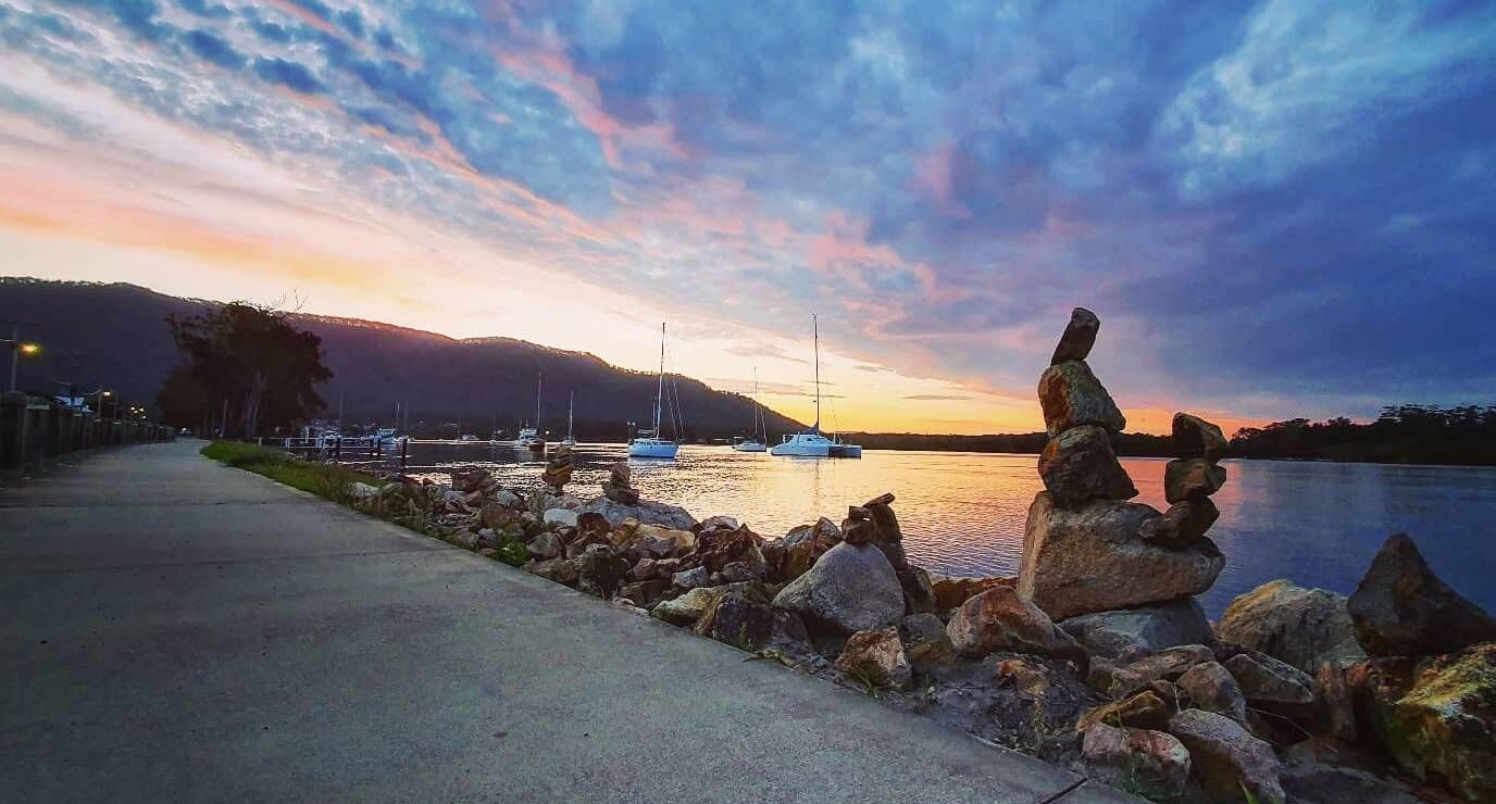 View From North Brother South — Geoff Thompson's Independent Flooring Centre In Laurieton, NSW