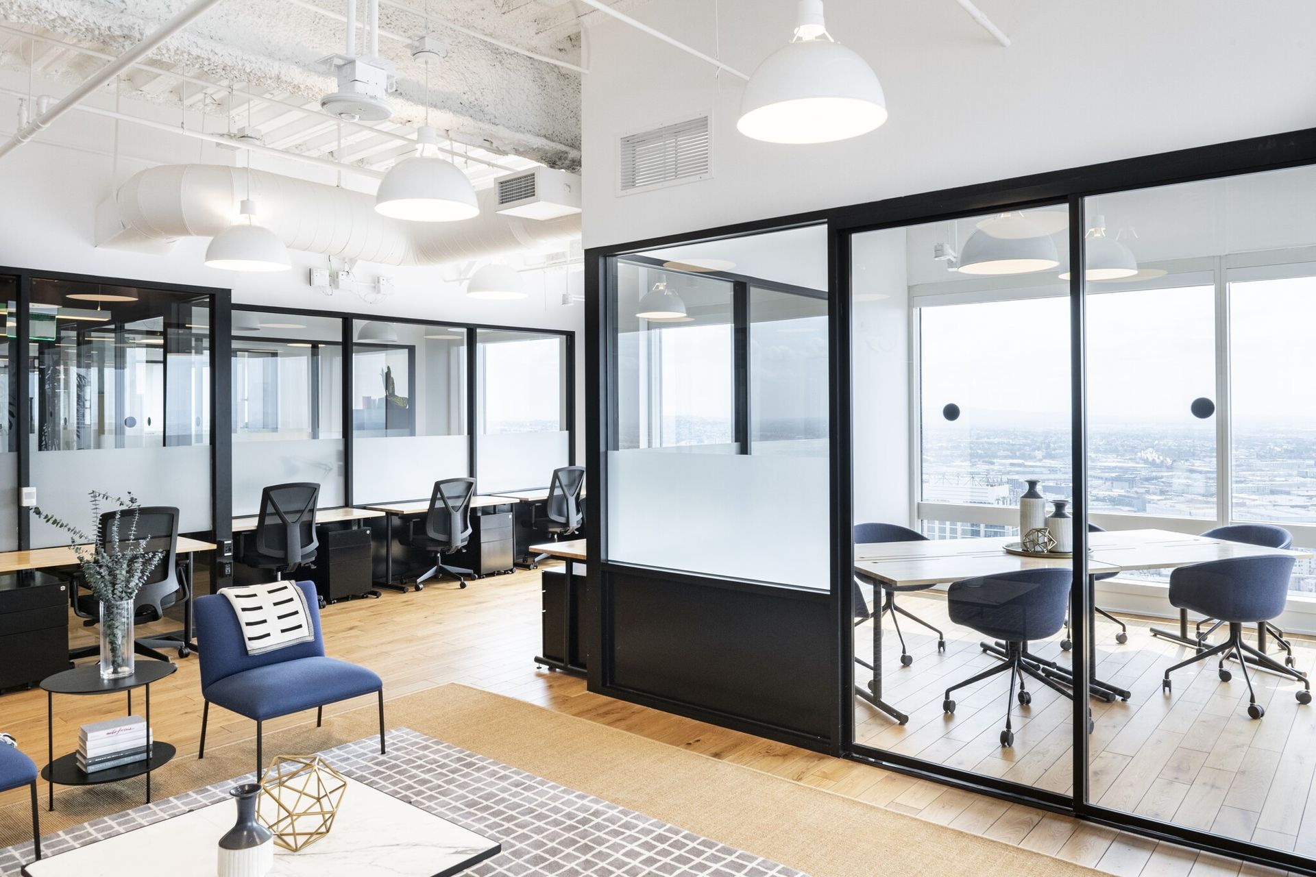 Photo showing a commercial office space