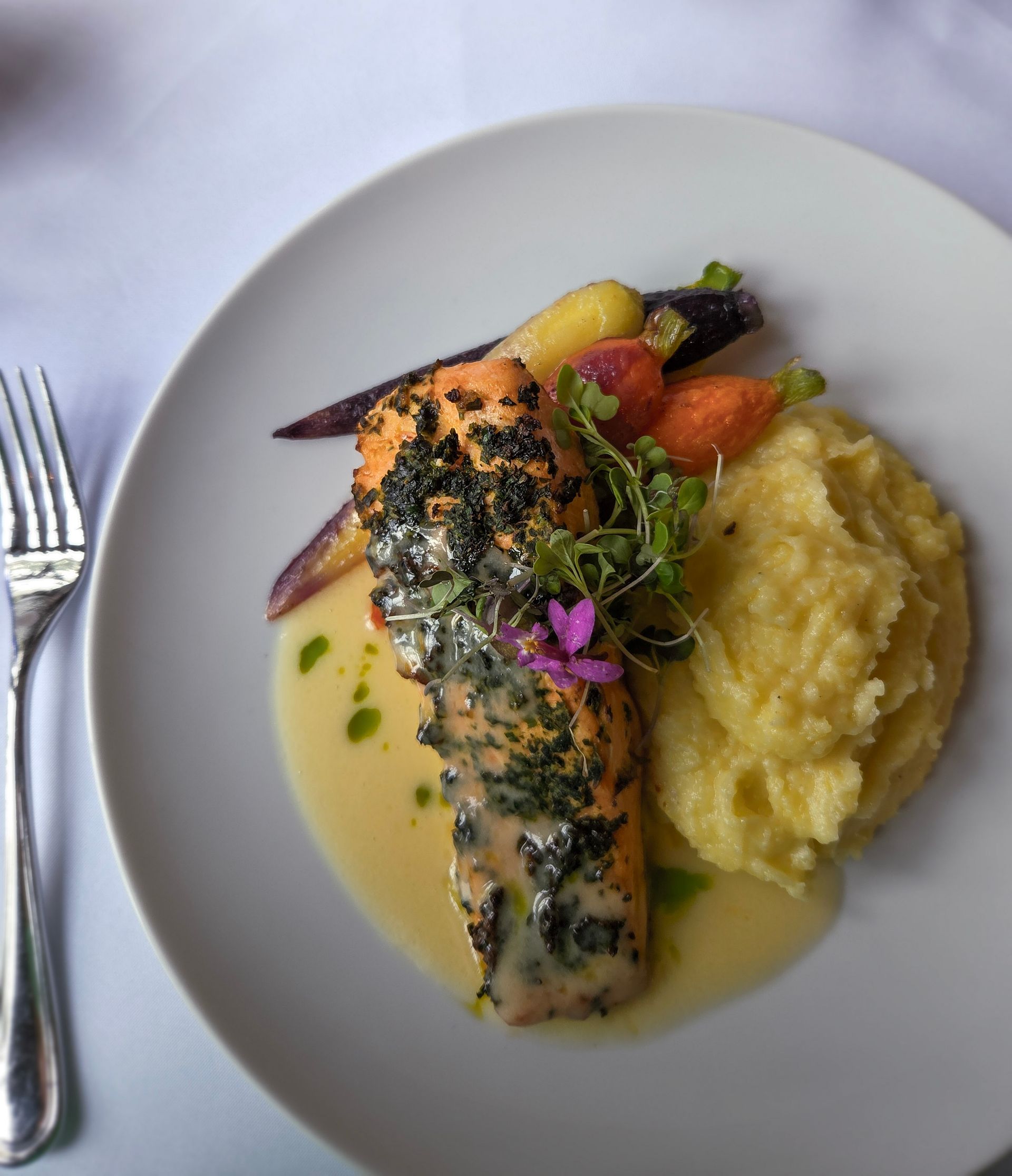 Salmon at the Van Horn Dining Room