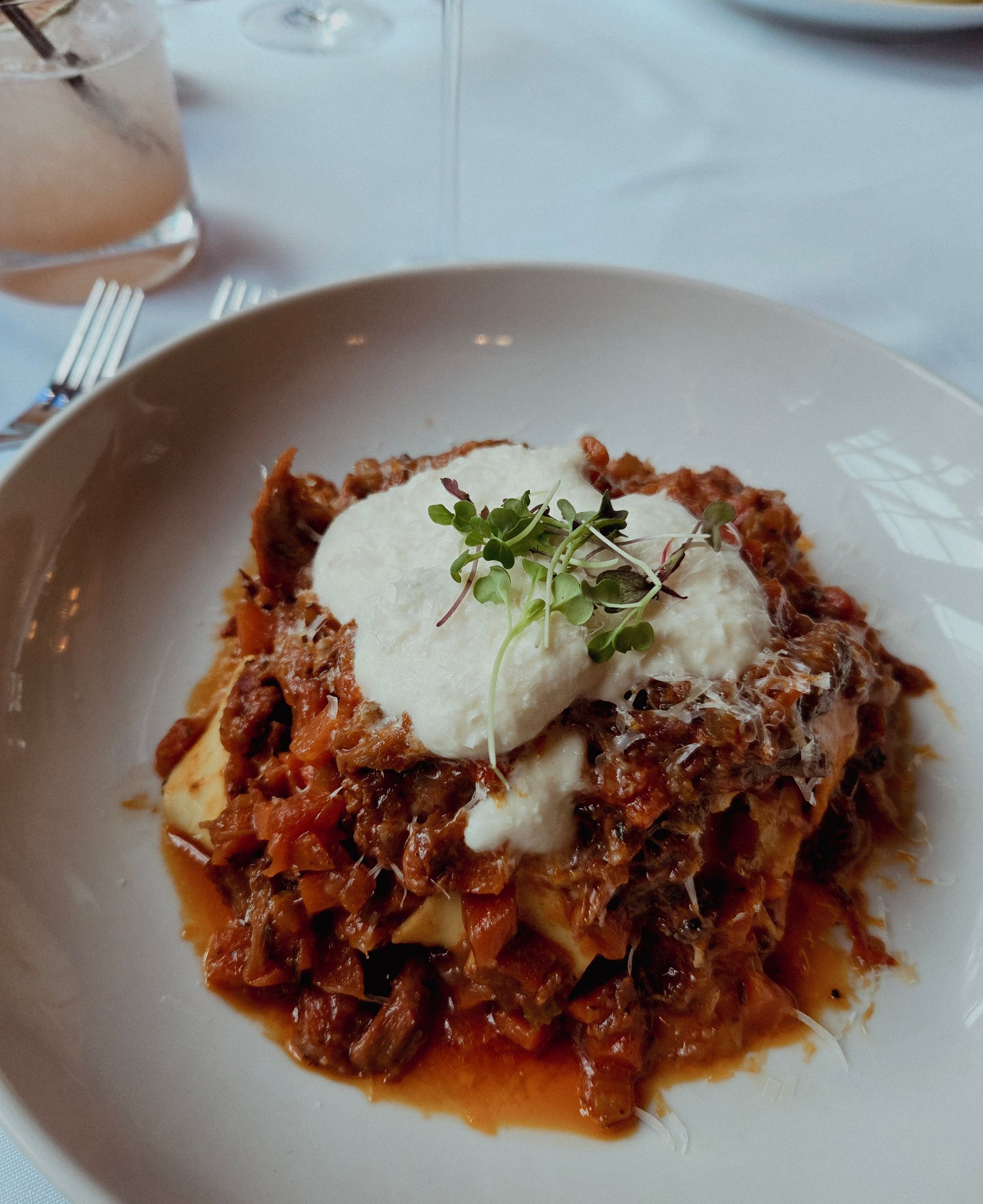 Bolognese at the Van Horn Dining Room