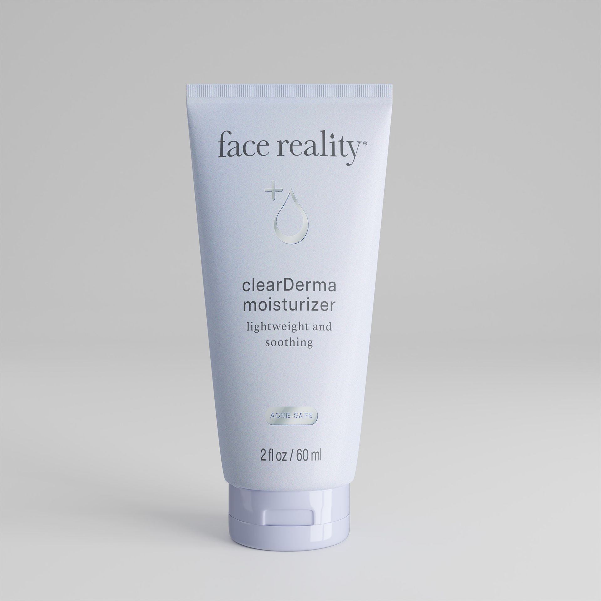 A tube of face reality clearderma moisturizer on a table