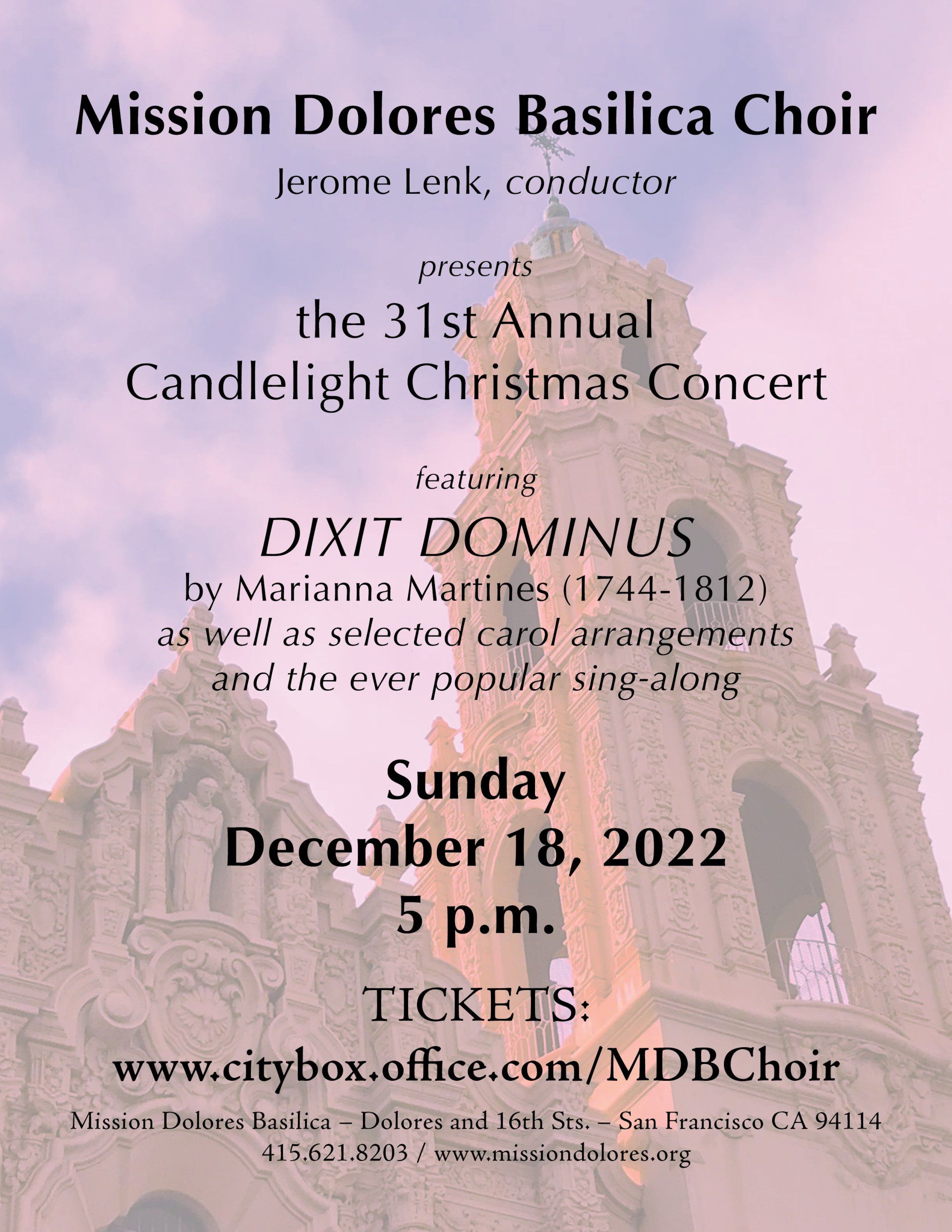 Music at Mission Dolores