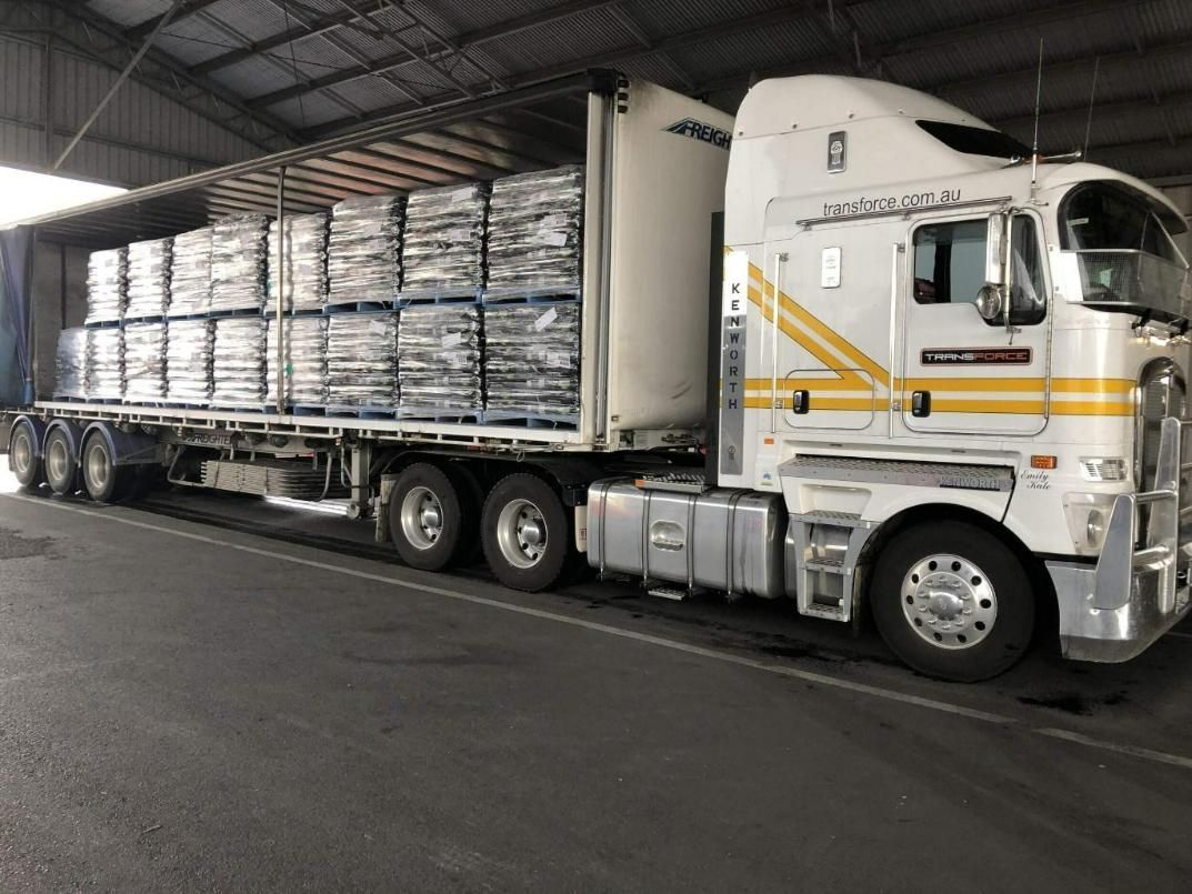 Large Semi Truck is Parked in a Warehouse — Transforce in Narromine, NSW