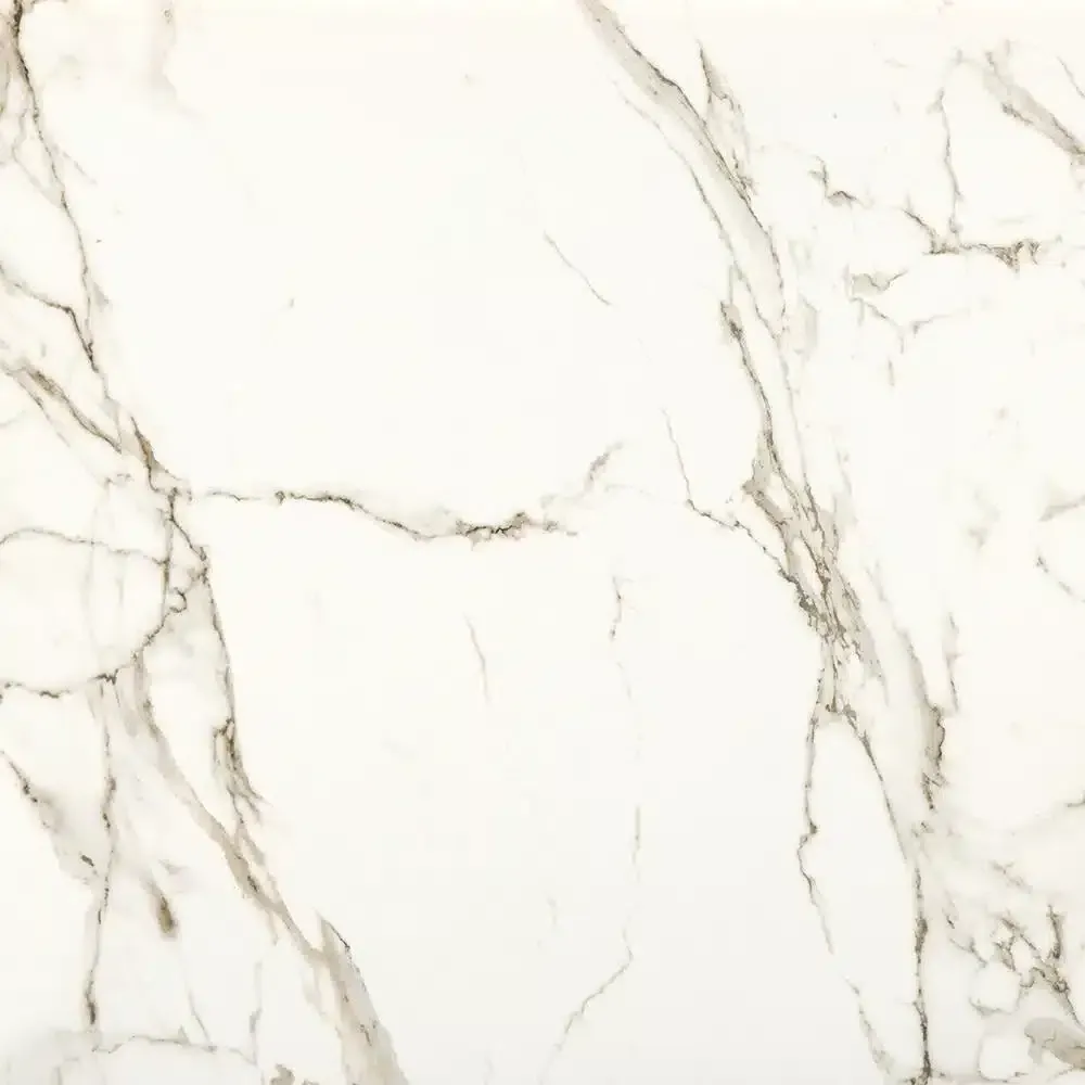 A close up of a white subway tile wall.