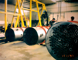 Equipos en etapa de construcción