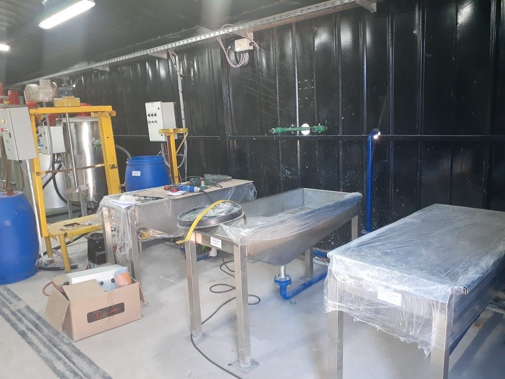 Sala de procesos – Primera y segunda carbonatación