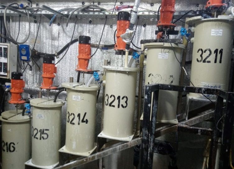Sala de procesos – Primera y segunda carbonatación