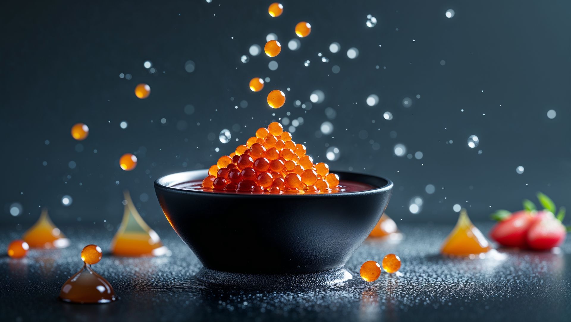 Esferificaciones, texturas y emulsiones