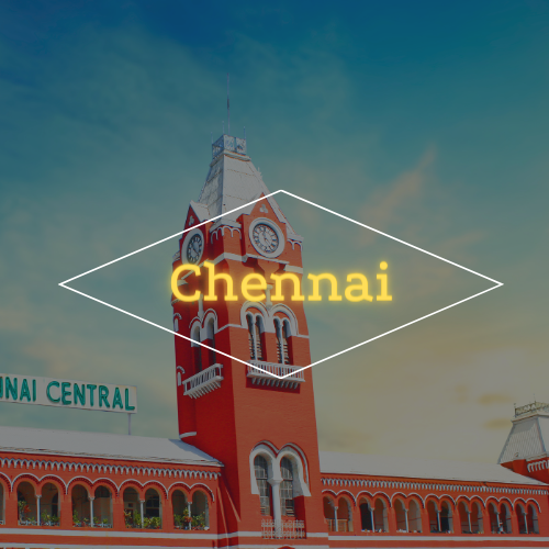 A picture of a statue with the word coimbatore on it