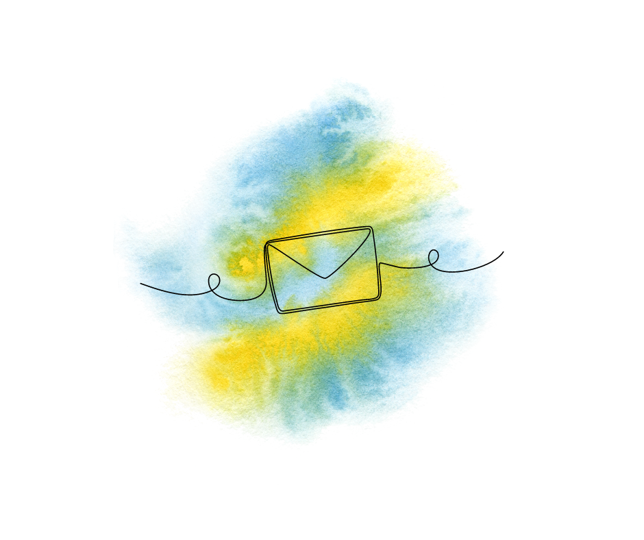 An envelope with a gift box inside of it.