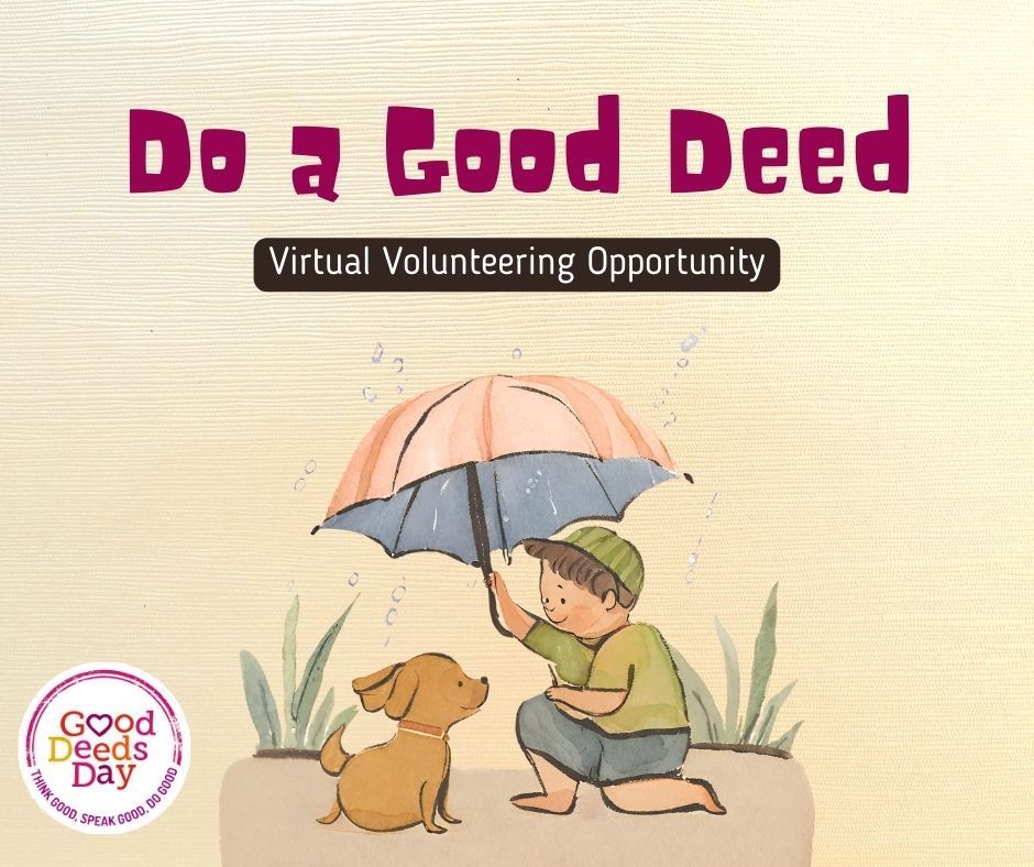 story writing virtual volunteering event
