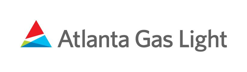 The logo for atlanta gas light is shown on a white background.