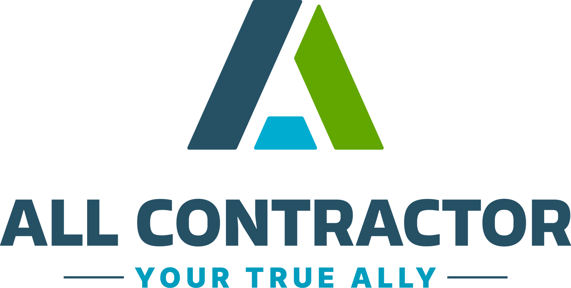 The logo for all contractor