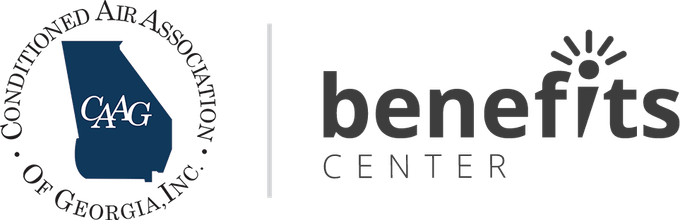 A logo for a company called benefits center