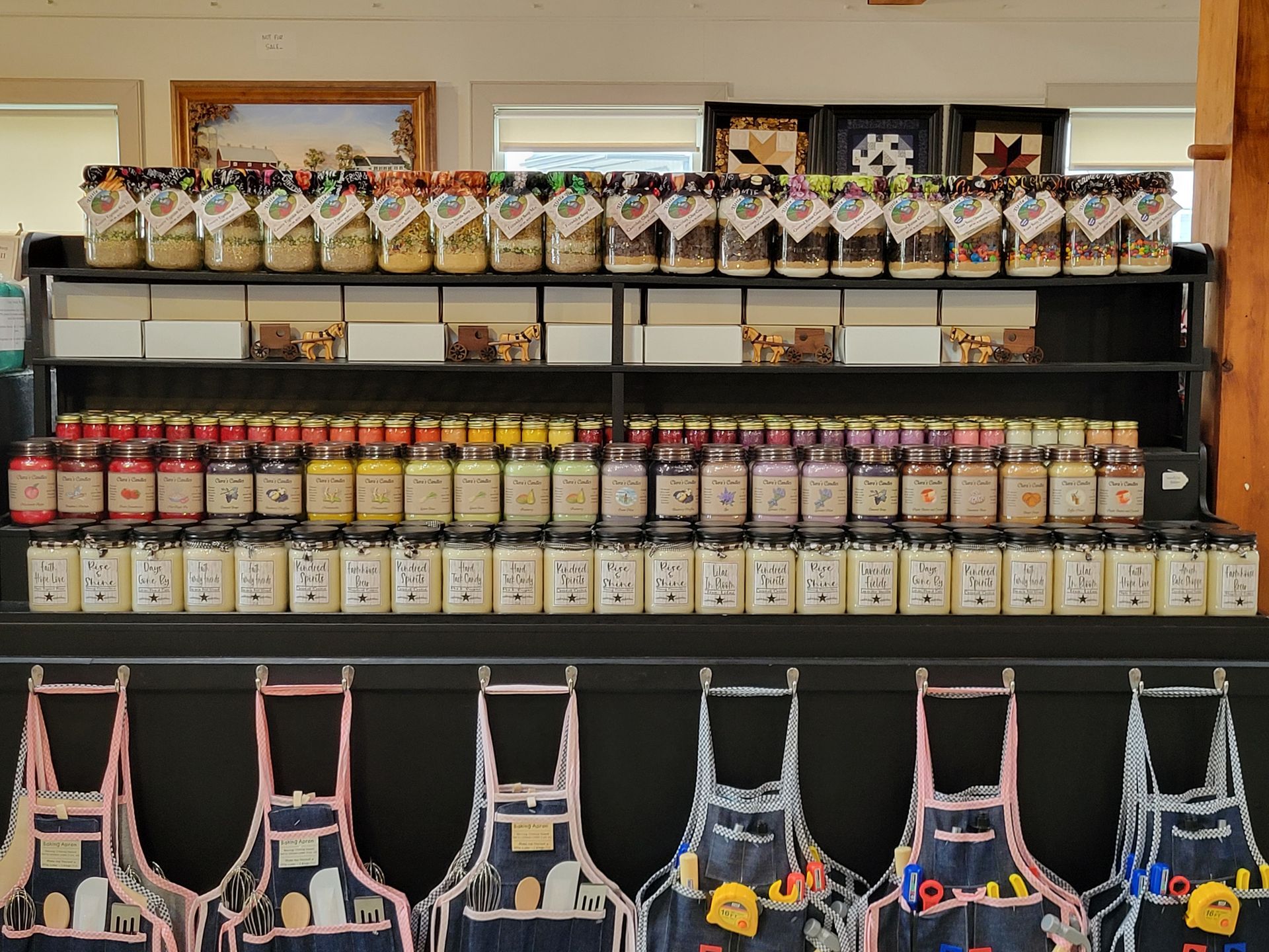 A store filled with lots of soaps and bottles
