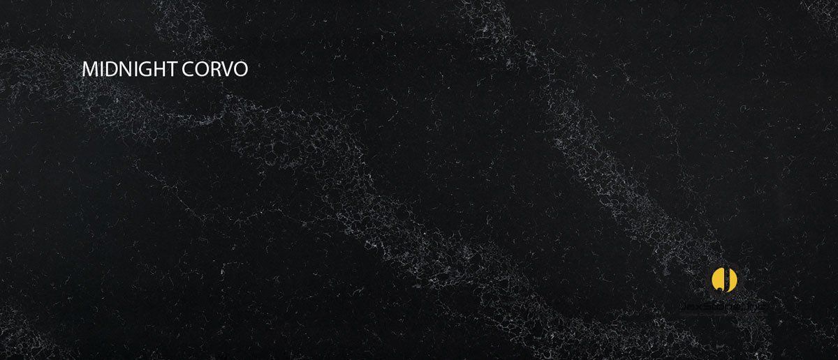 A black background with a few white dots on it