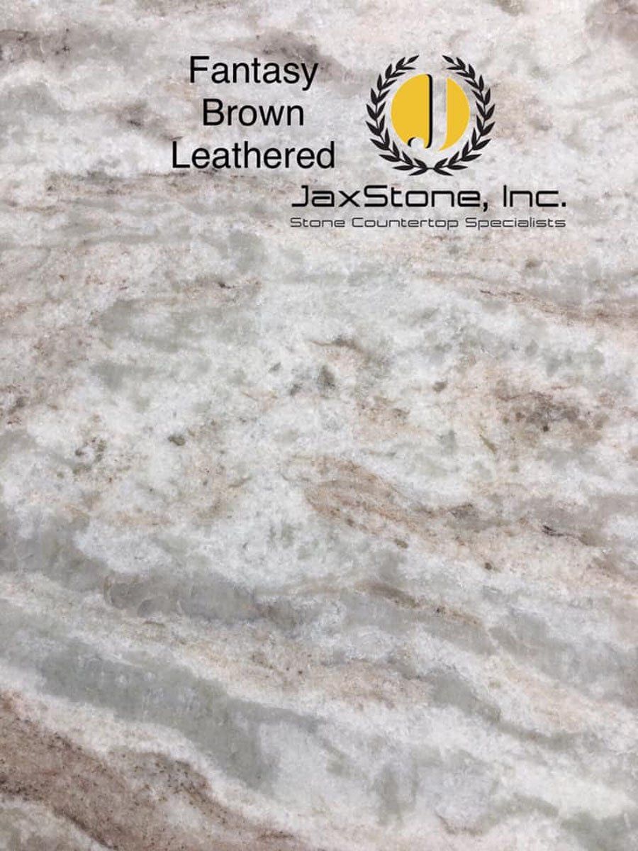 A brochure for fantasy brown leathered jaxstone inc.