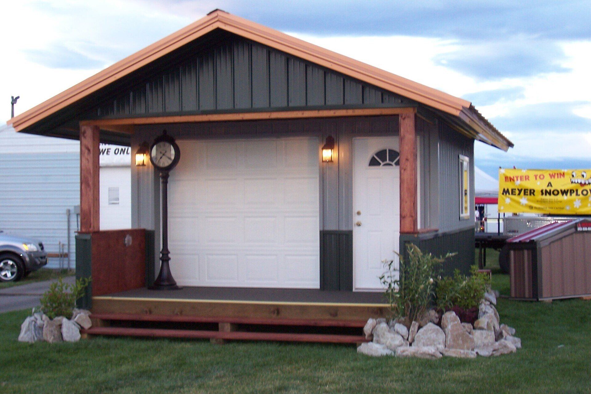 Cabin built by Superior Pole Buildings