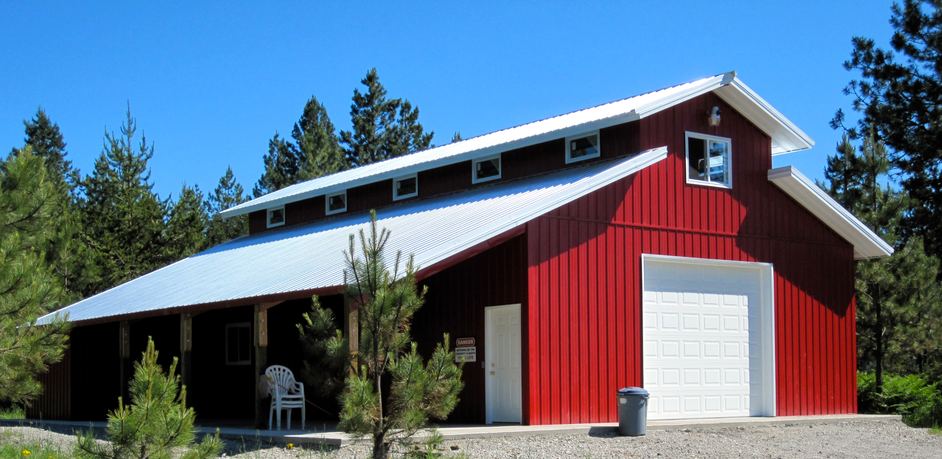 Barndominium pole building