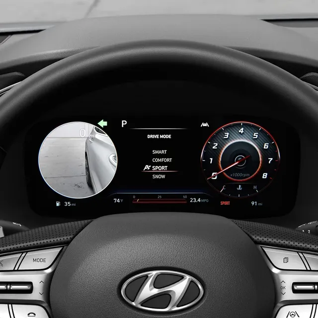 2023 Hyundai SANTA FE Blind-Spot View