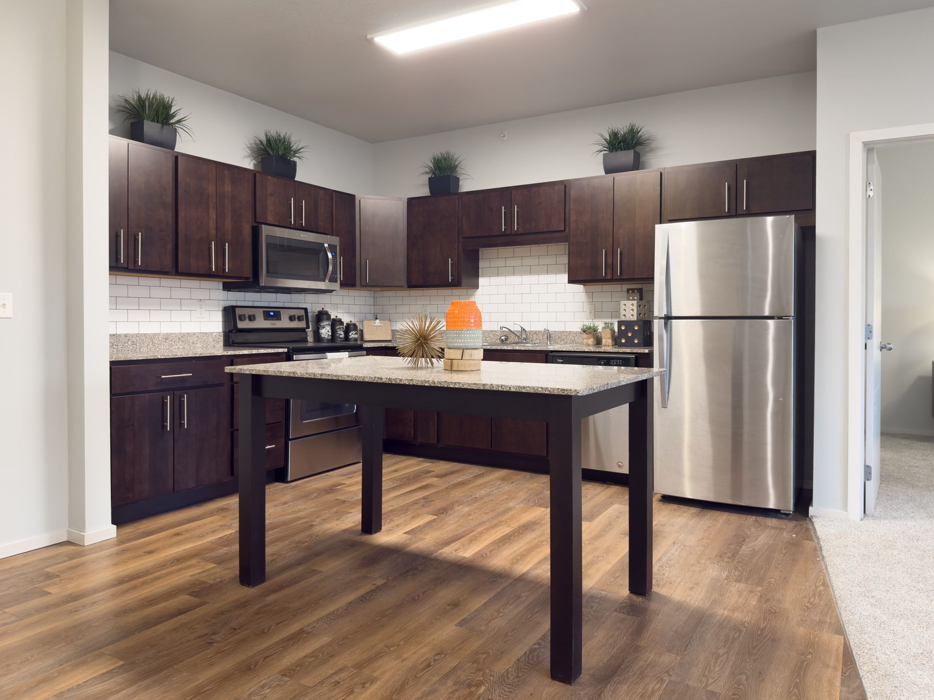 The Pines - kitchen island