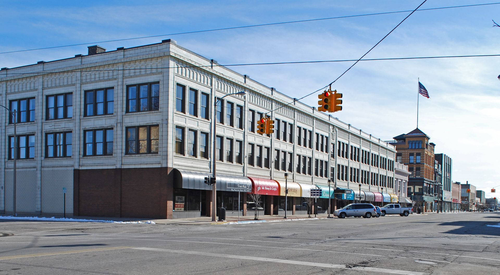 City downtown historic district Bay City, Michigan