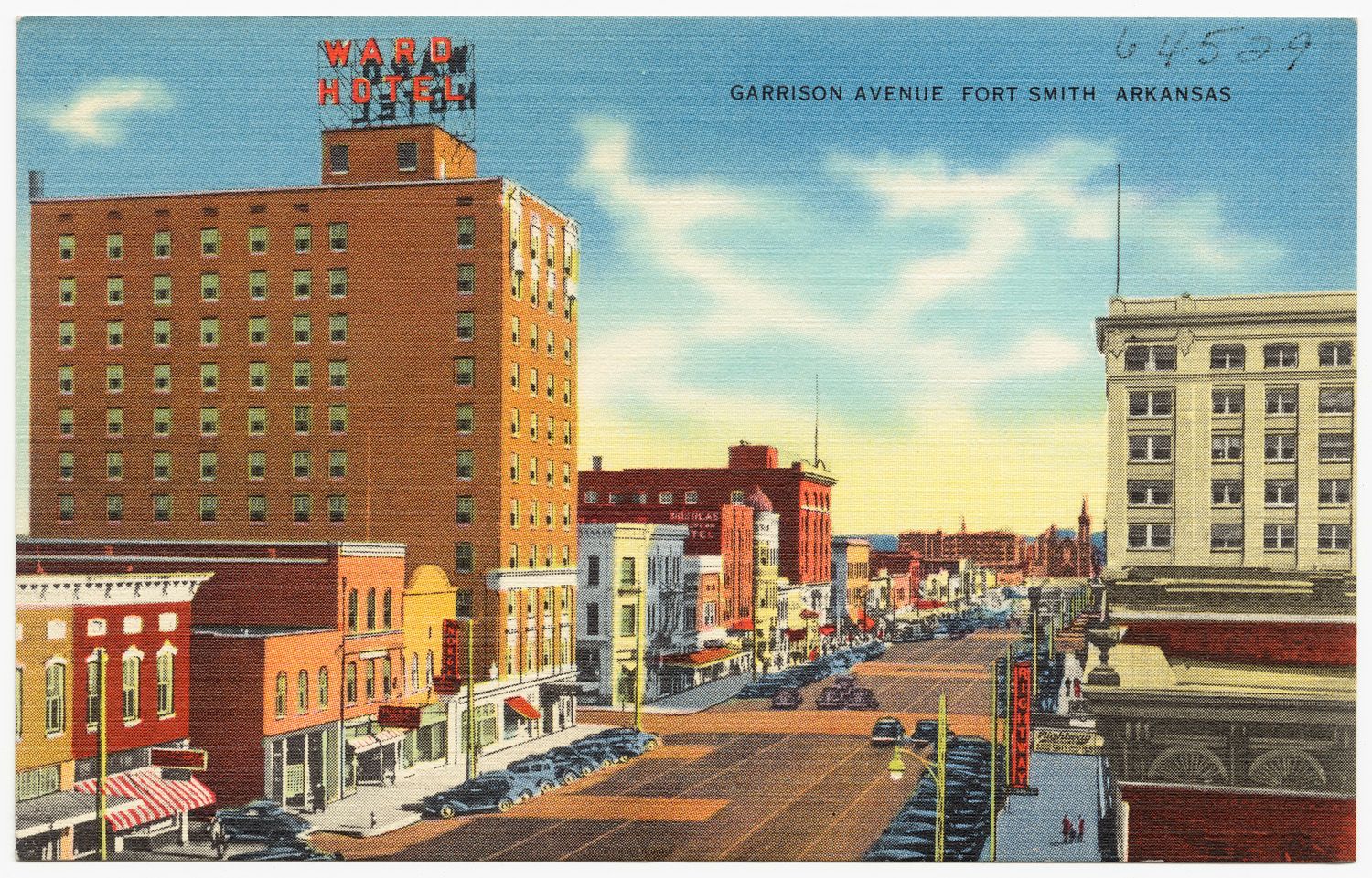 Illustration Garrison Avenue of Forth Smith, Arkansas