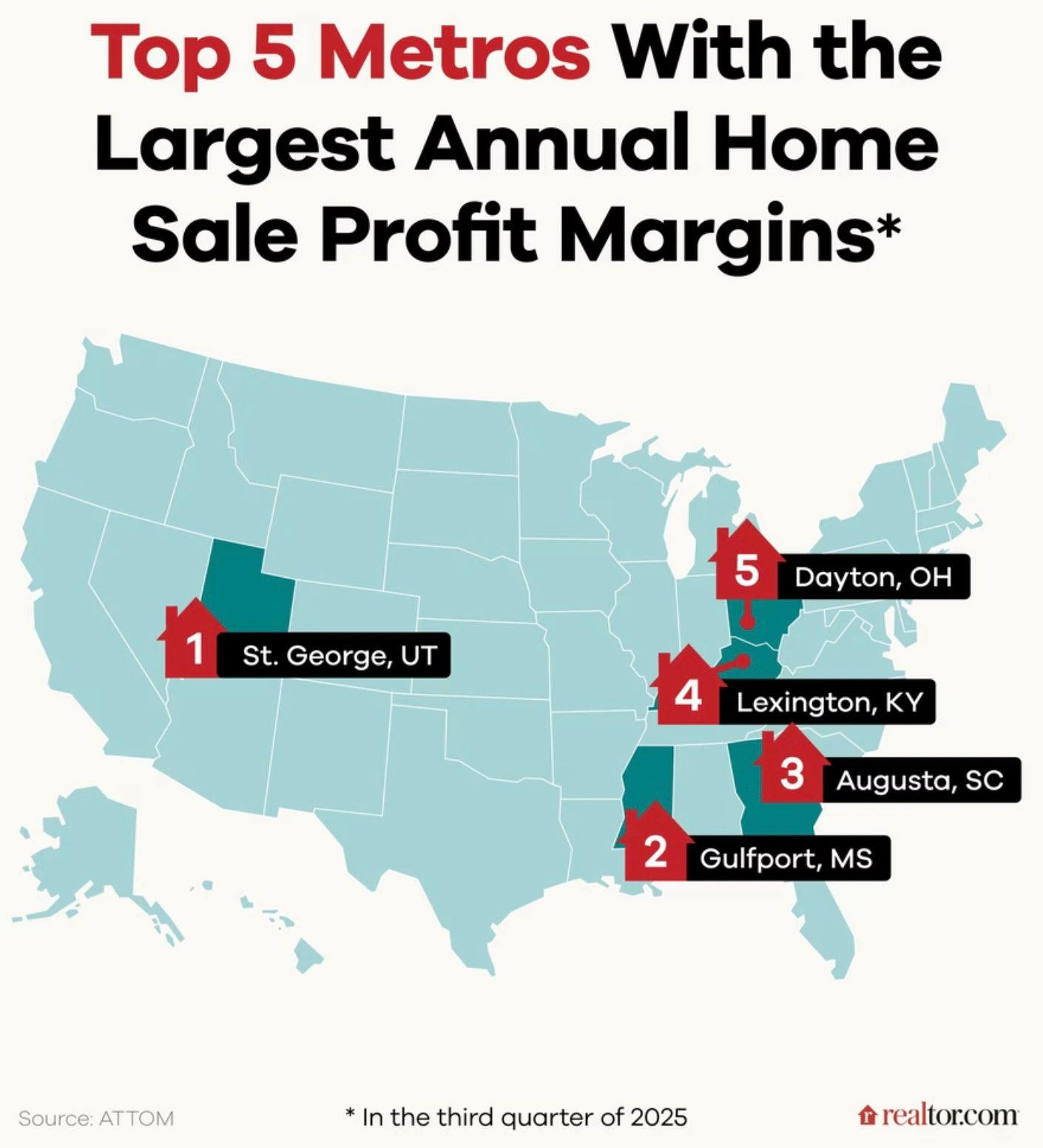 Map of the United States showing state-by-state home price appreciation from Q1 2020 to Q1 2021, with most states showing significant year-over-year growth.