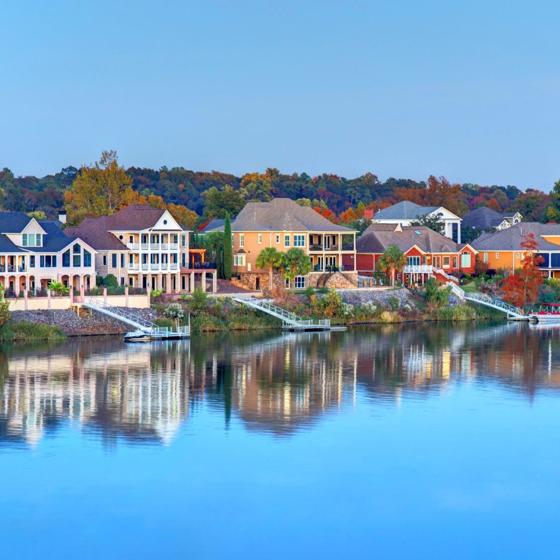 Skyline view of Augusta, South Carolina