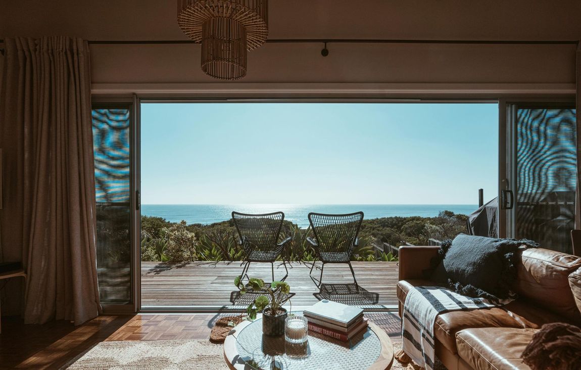 Open-concept living space with ocean view – preparing and presenting homes for top-dollar sale