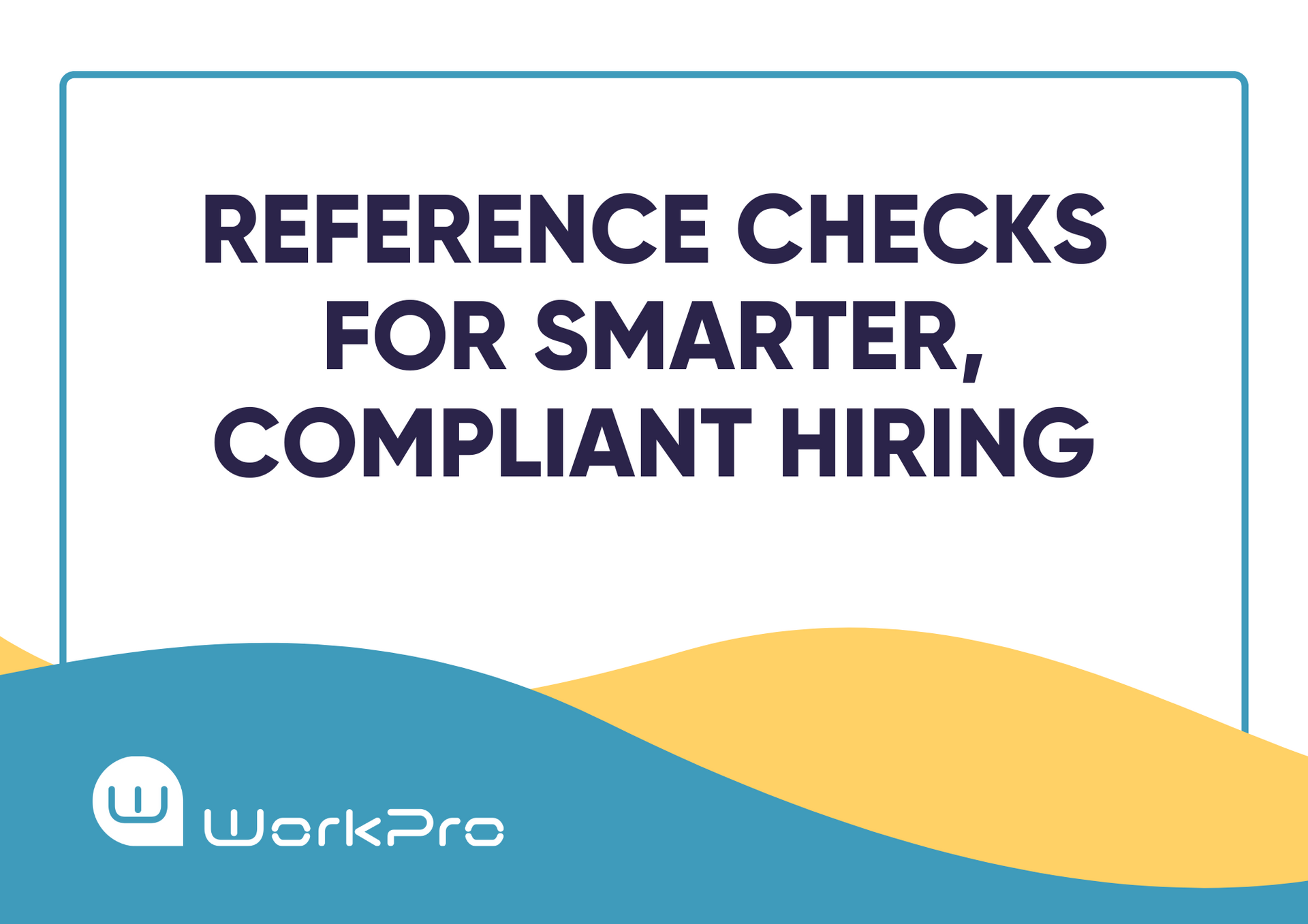 A white square featuring black text that reads 'Basic Background Checks Checklist' with yellow and green waves
