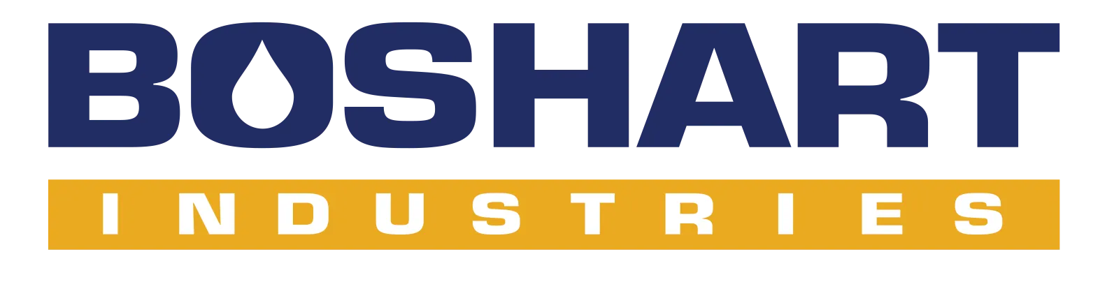Boshart industries logo on a white background