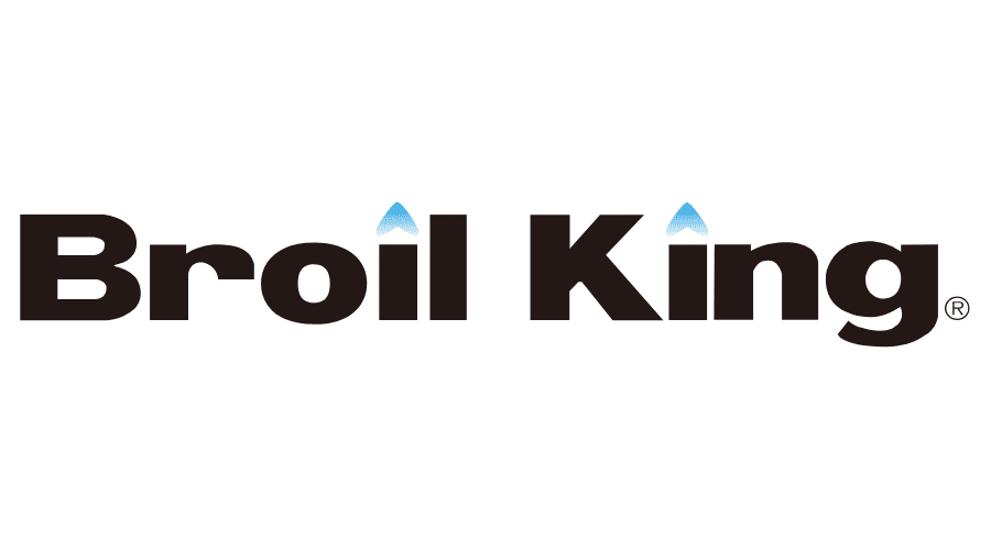 The broil king logo is on a white background.