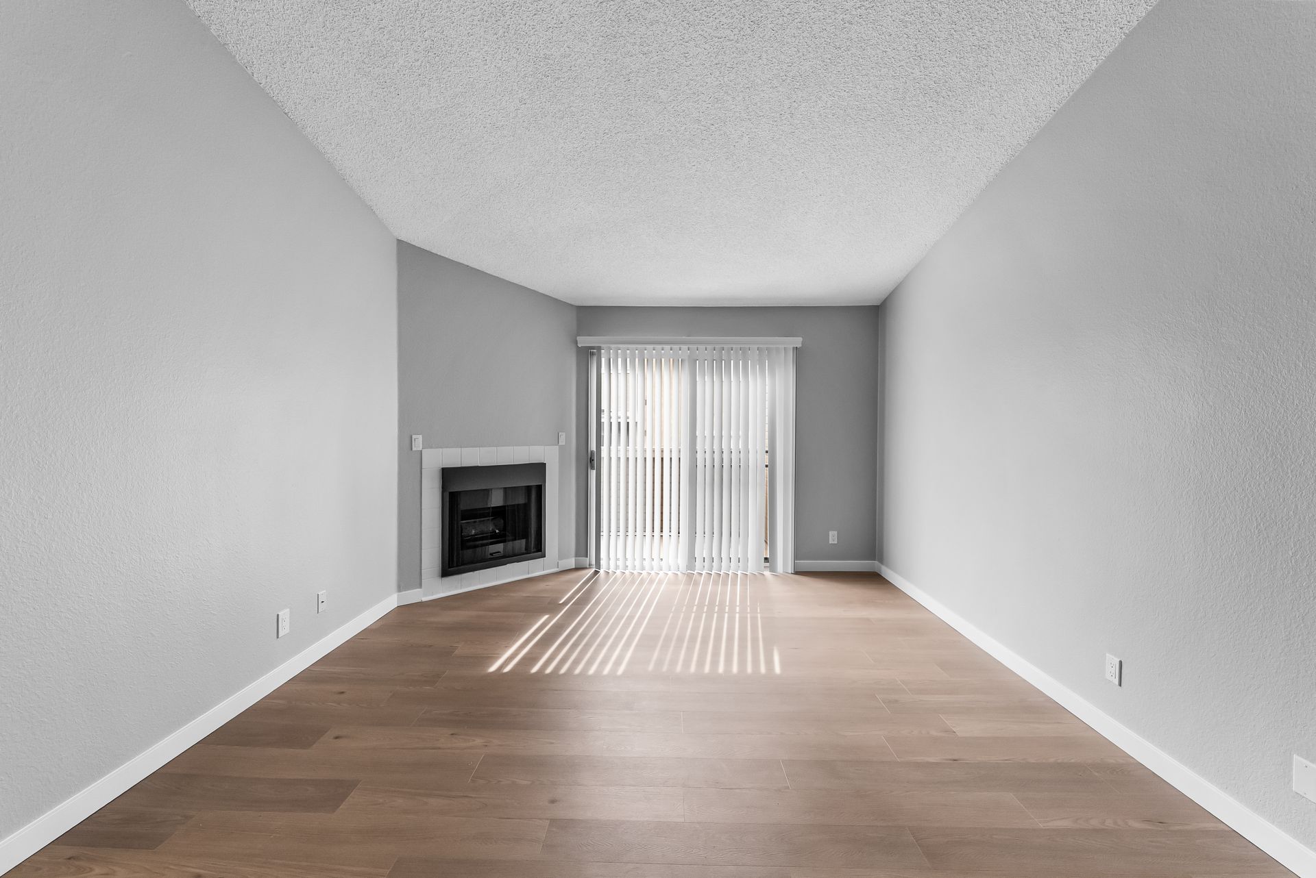 Sliding gallery of apartment interior