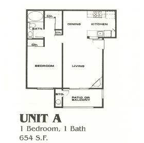 Unit A Floor Plan