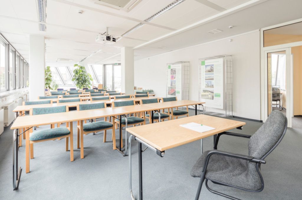 Classroom with Desks