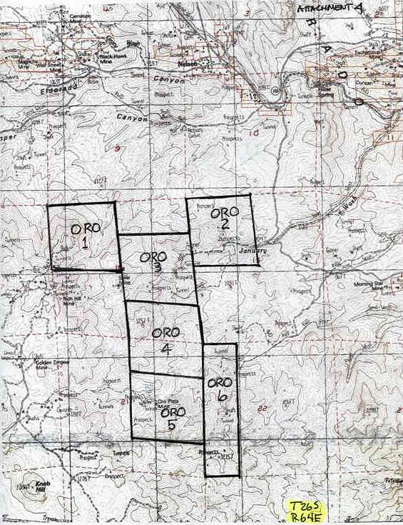 Mining Claims For Sale In Nevada Gold Claims for Sale in Clark County near Las Vegas Nevada USA