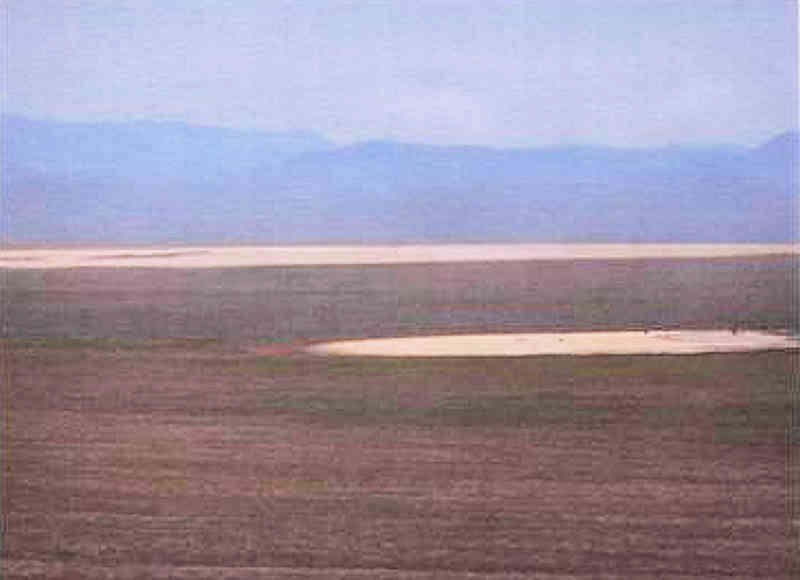 View of Coyote Lake and Small Lake near Subject Property