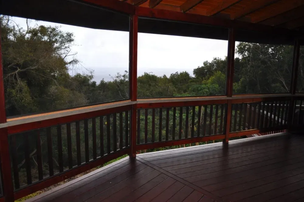 Nice view from the balcony — Makawao, HI — Hawaiian Door & Window Screens