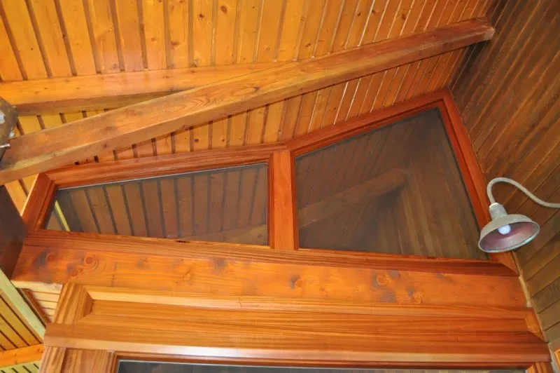 House with newly installed screen — Makawao, HI — Hawaiian Door & Window Screens